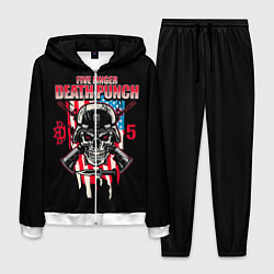 Костюм мужской 5FDP Five Finger Death Punch, цвет: 3D-белый