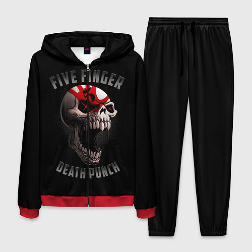 Мужской костюм Five Finger Death Punch 5FDP / 3D-Красный – фото 1