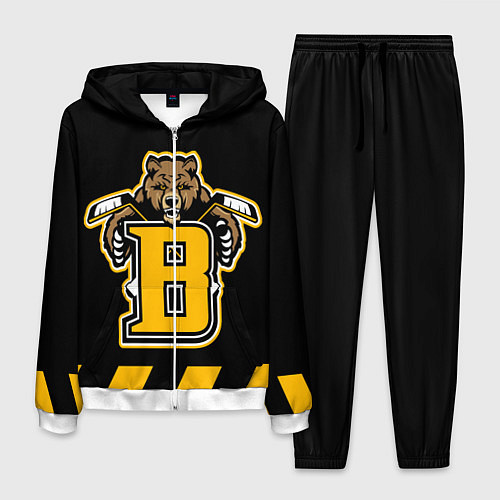 Мужской костюм BOSTON BRUINS / 3D-Белый – фото 1