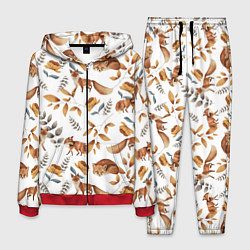 Костюм мужской Лиса, цвет: 3D-красный