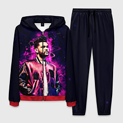 Костюм мужской The Weeknd, цвет: 3D-красный