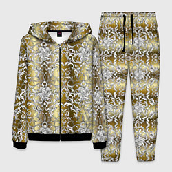 Мужской костюм Versace gold & white