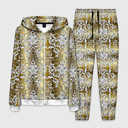 Костюм мужской Versace gold & white, цвет: 3D-белый