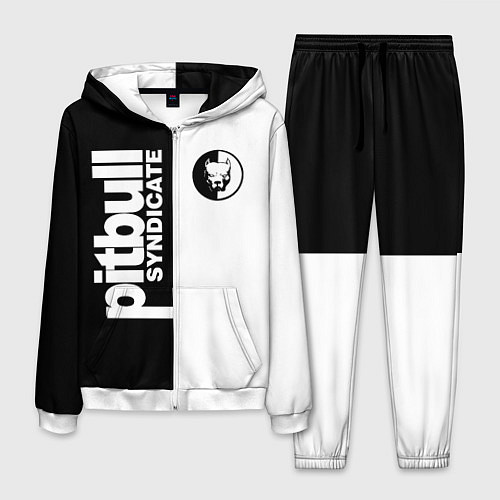 Мужской костюм PITBULL SYNDICATE ПИТБУЛЬ / 3D-Белый – фото 1