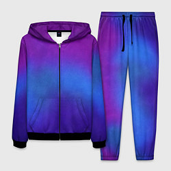 Костюм мужской Leather gradient, цвет: 3D-черный