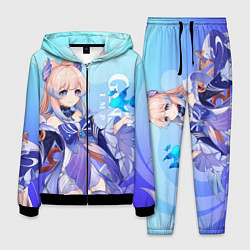 Костюм мужской Genshin Impact, Кокоми, цвет: 3D-черный