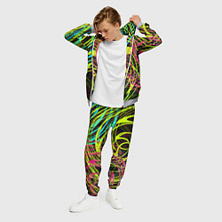 Костюм мужской Разноцветные спирали, цвет: 3D-меланж — фото 2