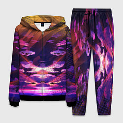 Мужской костюм Закат Облака