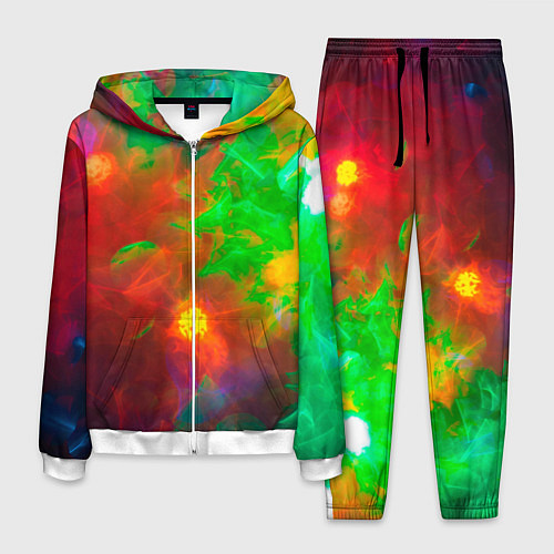 Мужской костюм Искра жизни / 3D-Белый – фото 1