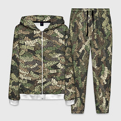 Костюм мужской Именной камуфляж Миша, цвет: 3D-белый