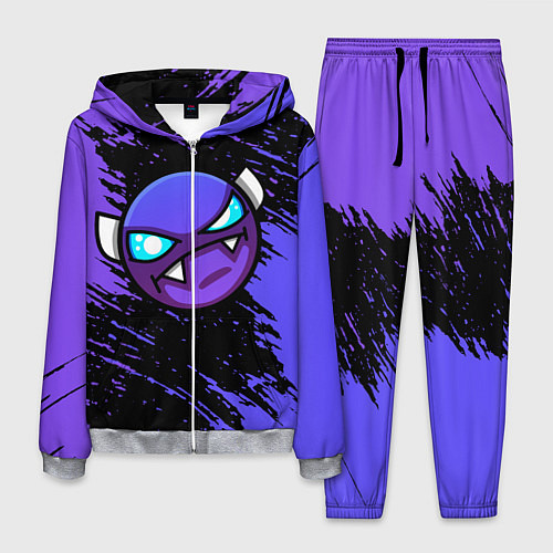 Мужской костюм Geometry Dash / 3D-Меланж – фото 1