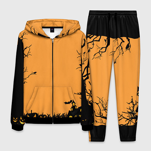 Мужской костюм Orange Halloween TRD / 3D-Черный – фото 1