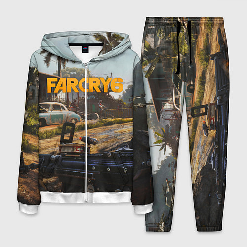 Мужской костюм Far Cry 6 game art / 3D-Белый – фото 1