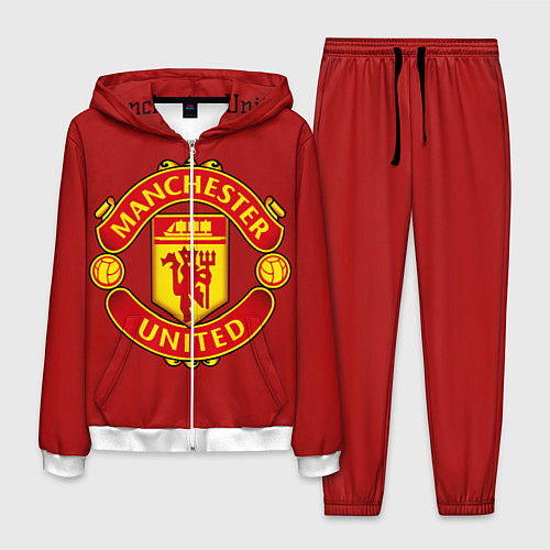 Мужской костюм Manchester United F C / 3D-Белый – фото 1