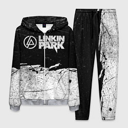 Мужской костюм Линкин Парк Лого Рок ЧБ Linkin Park Rock