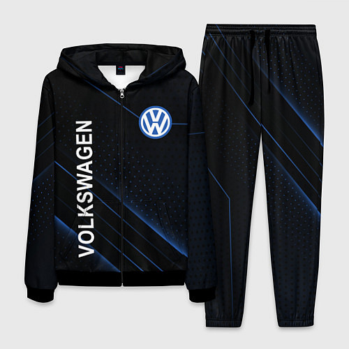 Мужской костюм Volkswagen, sport / 3D-Черный – фото 1