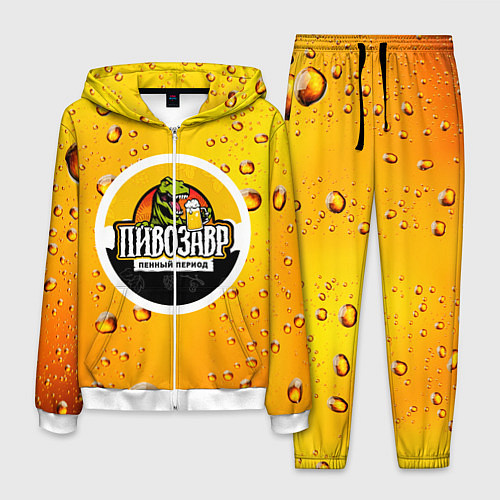 Мужской костюм Пивозавр 3d hd / 3D-Белый – фото 1