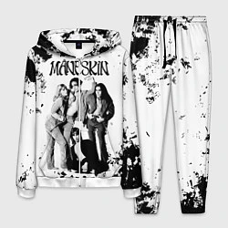Костюм мужской Maneskin Монэскин, рок - группа, цвет: 3D-белый