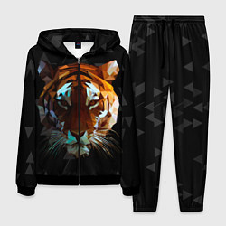Костюм мужской Тигр стиль Low poly, цвет: 3D-черный