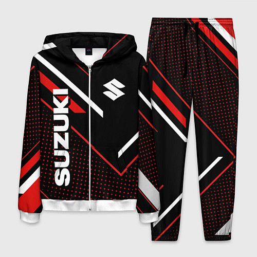 Мужской костюм Suzuki SPORT / 3D-Белый – фото 1