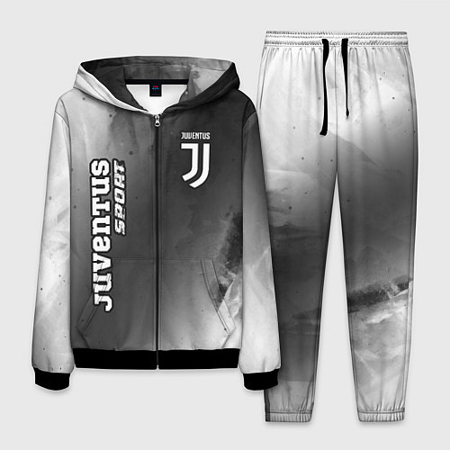 Мужской костюм ЮВЕНТУС Juventus Sport Абстракция / 3D-Черный – фото 1