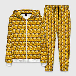Мужской костюм Золотые Биткоины Golden Bitcoins