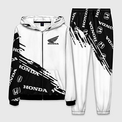 Костюм мужской Honda sport pattern, цвет: 3D-черный