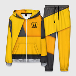 Костюм мужской Honda - Yellow, цвет: 3D-меланж
