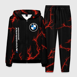 Костюм мужской BMW Autosport Молнии, цвет: 3D-черный
