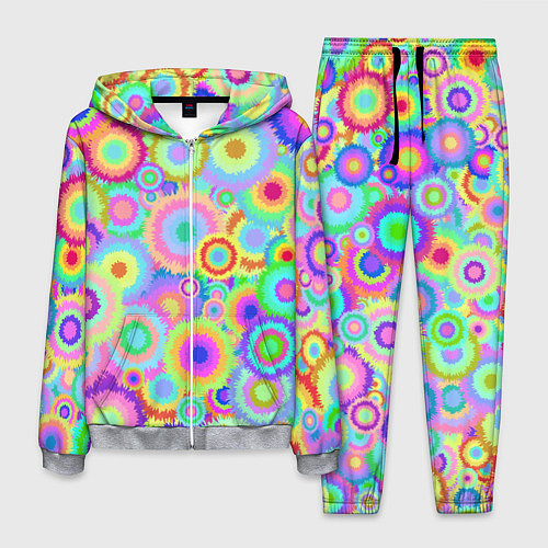 Мужской костюм Disco-Tie-Dye / 3D-Меланж – фото 1