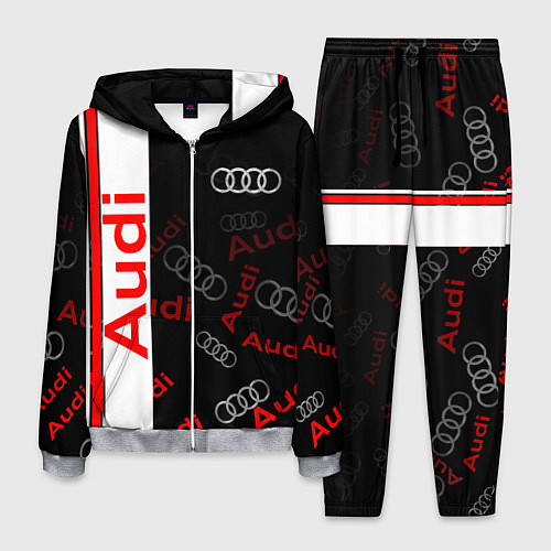 Мужской костюм Ауди audi sport / 3D-Меланж – фото 1