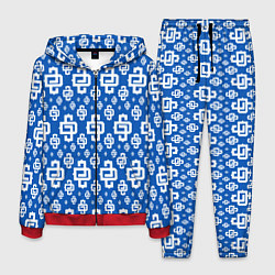 Костюм мужской Blue Pattern Dope Camo Dope Street Market, цвет: 3D-красный