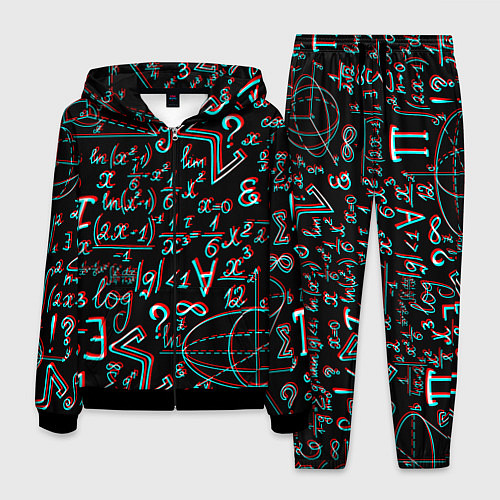 Мужской костюм ФОРМУЛЫ ГЛИТЧ GLITCH / 3D-Черный – фото 1
