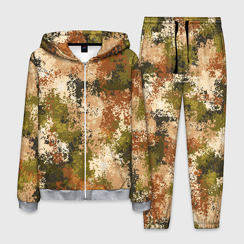 Мужской костюм Камуфляж Василиск Степь / 3D-Меланж – фото 1