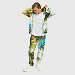 Костюм мужской Пальмы под солнцем, цвет: 3D-белый — фото 2
