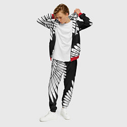 Костюм мужской КРЫЛЬЯ СВОБОДЫ ГЕРБ РОССИИ, цвет: 3D-красный — фото 2