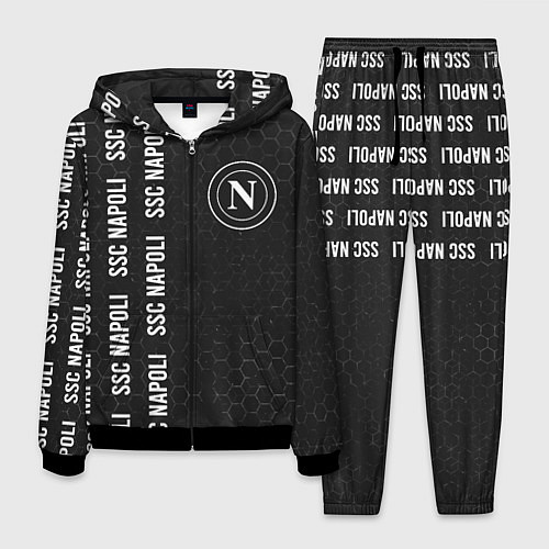 Мужской костюм SSC NAPOLI Графика / 3D-Черный – фото 1