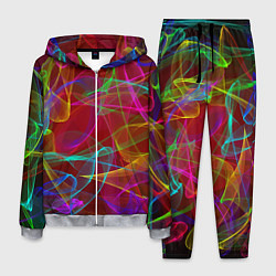 Костюм мужской Color neon pattern Vanguard, цвет: 3D-меланж