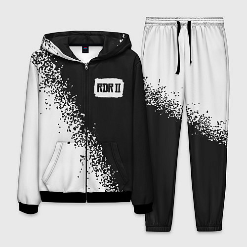 Мужской костюм RED DEAD REDEMPTION 2 Спрей / 3D-Черный – фото 1