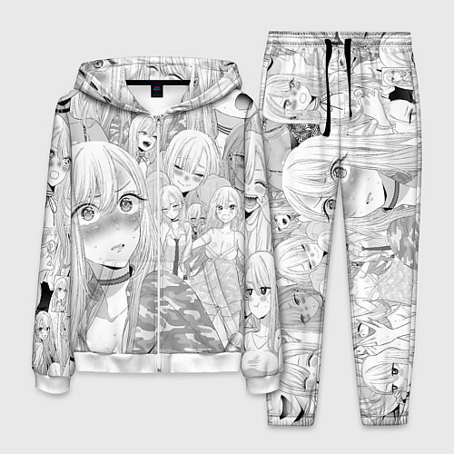 Мужской костюм Marin Kitagawa: Pencil Art / 3D-Белый – фото 1