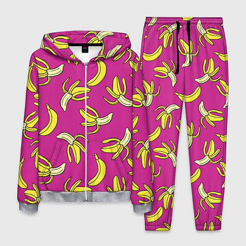 Мужской костюм Banana pattern Summer Color / 3D-Меланж – фото 1