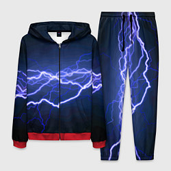 Мужской костюм Lightning Fashion 2025 Neon