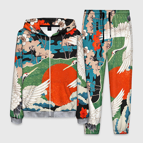 Мужской костюм Воспоминания об Японии / 3D-Меланж – фото 1