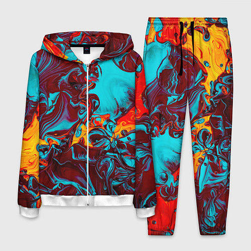 Мужской костюм Каляка-маляка / 3D-Белый – фото 1