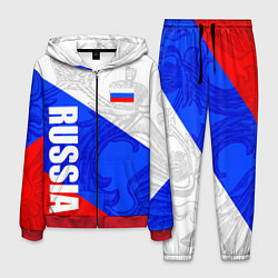 Костюм мужской RUSSIA - SPORTWEAR - ТРИКОЛОР, цвет: 3D-красный