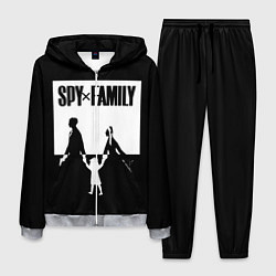 Мужской костюм Spy x Family: Семья шпиона черно-белая