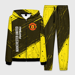 Костюм мужской MANCHESTER UNITED Football - Краска, цвет: 3D-черный