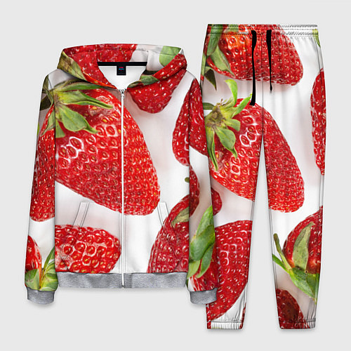Мужской костюм Strawberries / 3D-Меланж – фото 1