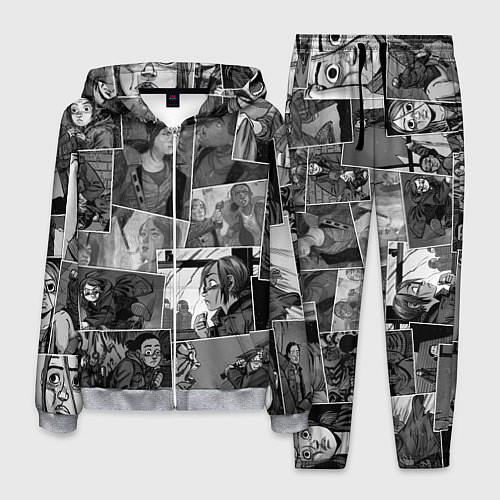 Мужской костюм The last of us comix / 3D-Меланж – фото 1