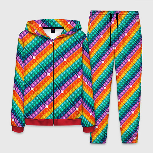 Мужской костюм Pop It Now / 3D-Красный – фото 1